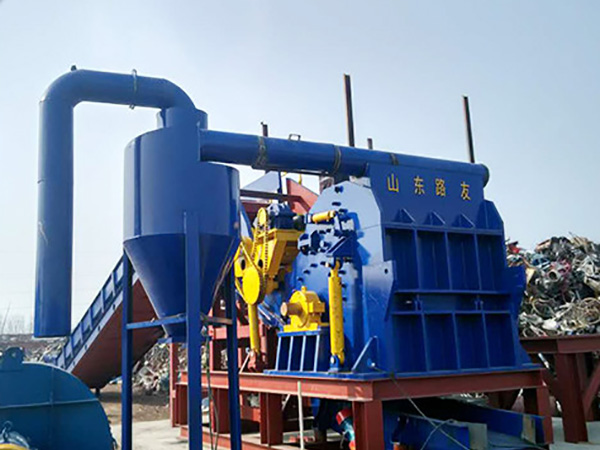 废钢破碎机的利用对于建设低碳循环经济有重大意义